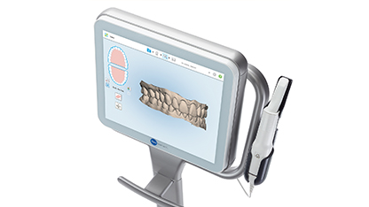 口腔内の状況を３D表示できるiTero